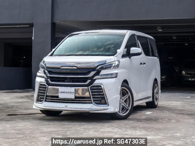 2016 Toyota Vellfire null Ref no. SG47303E