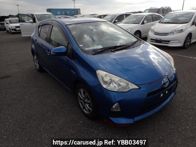 2012 Toyota Aqua NHP10 Ref no. YBB03497